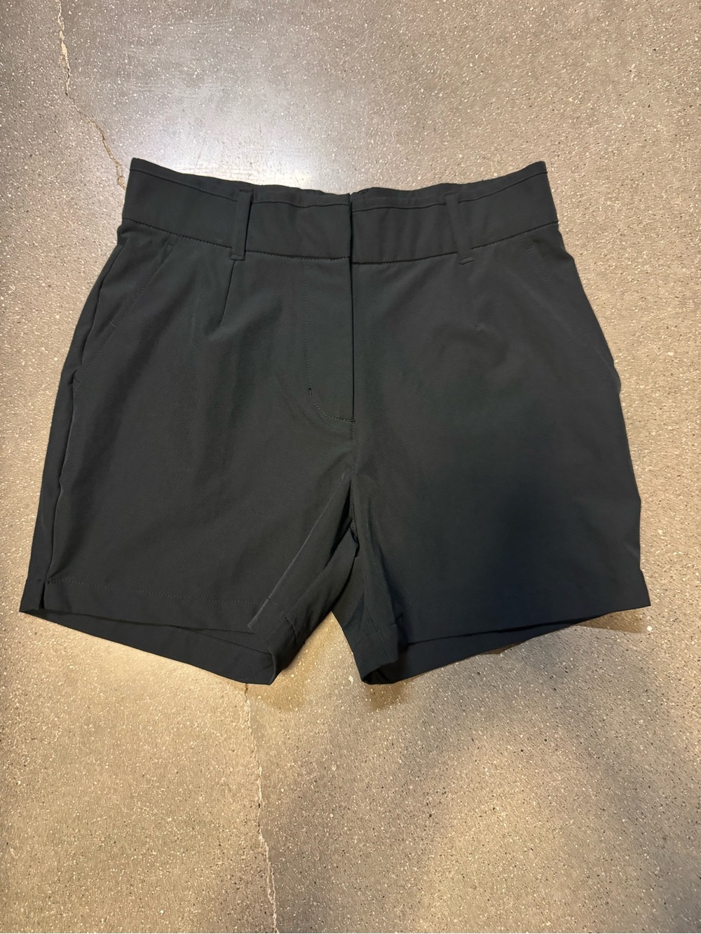 Nike Black High-Waist Performance Golf Shorts